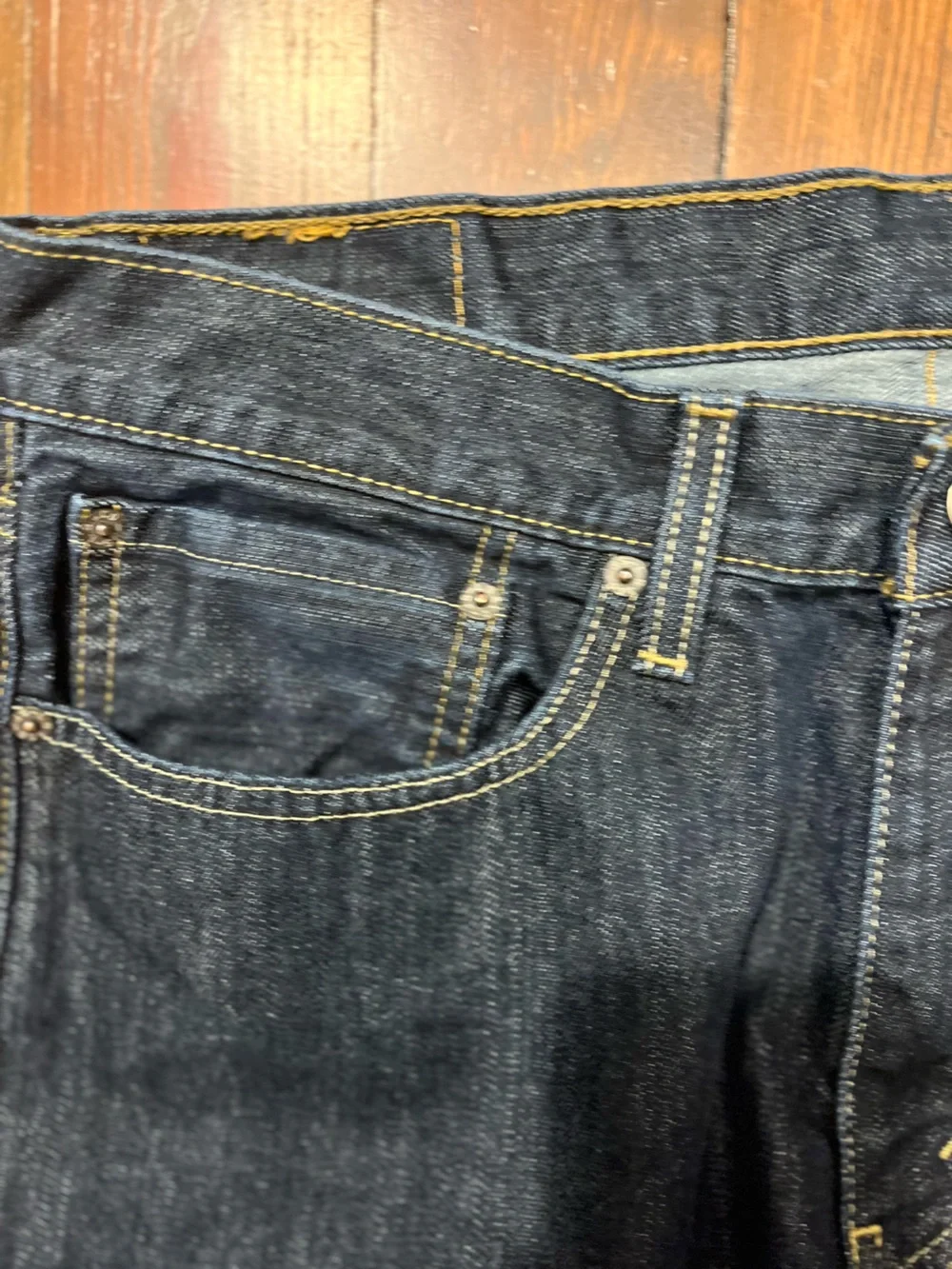 Levi's 514 Men's dark Slim Straight Jeans size 34x30